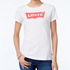 Levi's Women's Slim Crew Logo Tee Size Small